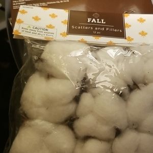 NWT rustic cotton fall decor - for autumn or party